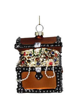 Kersten Ozdoba choinkowa "Treasure Trunk" ze wzorem - wys. 10 cm - id: 17896689 - marki Kersten - 187252394 Kersten Ozdoba choinkowa "Treasure Trunk" ze wzorem - wys. 10 cm ze sklepu Limango Polska w kategorii Dekoracje bożonarodzeniowe - zdjęcie 187252394