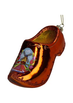Kersten Ozdoba choinkowa "Wooden Shoe" w kolorze pomarańczowym - wys. 12 cm - id: 17896697 - marki Kersten - 187252410 Kersten Ozdoba choinkowa "Wooden Shoe" w kolorze pomarańczowym - wys. 12 cm ze sklepu Limango Polska w kategorii Dekoracje bożonarodzeniowe - zdjęcie 187252410