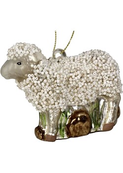 Kersten Ozdoba choinkowa "Sheep" w kolorze białym - wys. 10,5 cm - id: 17896739 - marki Kersten - 187252483 Kersten Ozdoba choinkowa "Sheep" w kolorze białym - wys. 10,5 cm ze sklepu Limango Polska w kategorii Dekoracje bożonarodzeniowe - zdjęcie 187252483