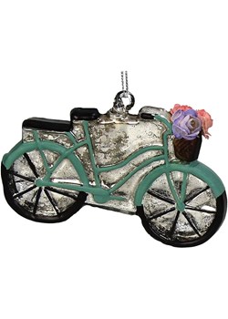 Kersten Ozdoba choinkowa &quot;Bicycle with Flowers&quot; ze wzorem - wys. 10,5 cm ze sklepu Limango Polska w kategorii Dekoracje bożonarodzeniowe - zdjęcie 187252494