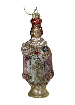 Kersten Ozdoba choinkowa &quot;Priest with Globe&quot; ze wzorem - wys. 14 cm ze sklepu Limango Polska w kategorii Dekoracje bożonarodzeniowe - zdjęcie 187252500