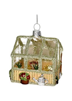 Kersten Ozdoba choinkowa &quot;Small Greenhouse&quot; ze wzorem - wys. 7,5 cm ze sklepu Limango Polska w kategorii Dekoracje bożonarodzeniowe - zdjęcie 187252503