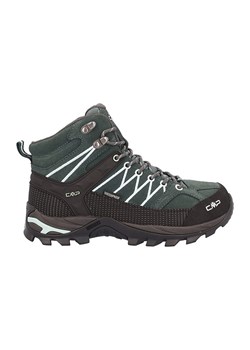 CMP Skórzane buty trekkingowe &quot;Rigel&quot; w kolorze czarno-zielonym ze sklepu Limango Polska w kategorii Buty trekkingowe damskie - zdjęcie 187253100