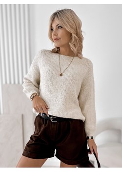 sweter borneo ecru one size - id: prod-82403-group - marki UBRA - 187253370 sweter borneo ecru one size ze sklepu UBRA w kategorii Swetry damskie - zdjęcie 187253370