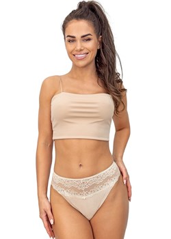 Donna stringi damskie koronkowe beżowe 230, Kolor beżowy, Rozmiar S, Donna ze sklepu Intymna w kategorii Majtki damskie - zdjęcie 187253620