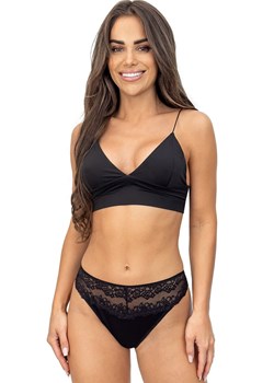 Donna stringi damskie koronkowe czarne 230, Kolor czarny, Rozmiar S, Donna - id: 221493 - marki Donna - 187253623 Donna stringi damskie koronkowe czarne 230, Kolor czarny, Rozmiar S, Donna ze sklepu Intymna w kategorii Majtki damskie - zdjęcie 187253623