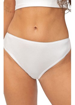 Donna koronkowe figi damskie z średnim stanem białe 233, Kolor biały, Rozmiar S, Donna ze sklepu Intymna w kategorii Majtki damskie - zdjęcie 187253630