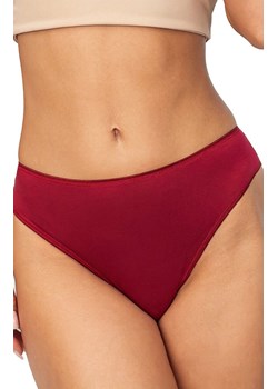 Donna figi damskie z koronkowym tyłem bordowe 233, Kolor bordowy, Rozmiar S, Donna ze sklepu Intymna w kategorii Majtki damskie - zdjęcie 187253632