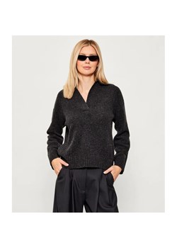 Marella SPORT Wełniany sweter DOTTO | Relaxed fit - id: MR255W000008004 - marki Marella - 187255431 Marella SPORT Wełniany sweter DOTTO | Relaxed fit ze sklepu Gomez Fashion Store w kategorii Swetry damskie - zdjęcie 187255431