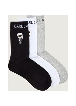 Karl Lagerfeld Skarpety 3-pack Ikon - id: KL255W000075828 - marki Karl Lagerfeld - 187255442 Karl Lagerfeld Skarpety 3-pack Ikon ze sklepu Gomez Fashion Store w kategorii Skarpetki damskie - zdjęcie 187255442
