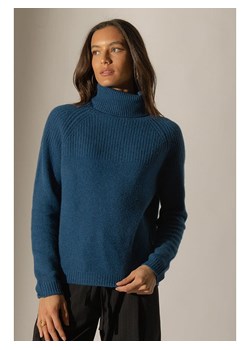 Perfect Cashmere Kaszmirowy golf "Maneses" w kolorze niebieskim - id: 17776347 - marki Perfect Cashmere - 187255793 Perfect Cashmere Kaszmirowy golf "Maneses" w kolorze niebieskim ze sklepu Limango Polska w kategorii Swetry damskie - zdjęcie 187255793