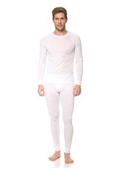 Maier Sports 2-częściowa bielizna narciarska "Adrian" w kolorze białym ze sklepu Limango Polska w kategorii Bielizna termoaktywna męska - zdjęcie 187256364