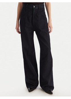 G-Star Raw Jeansy Roos D27705-D536 Granatowy Wide Leg ze sklepu MODIVO w kategorii Jeansy damskie - zdjęcie 187256662