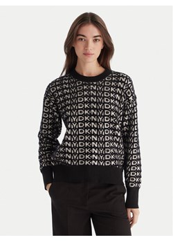 DKNY Sweter P5MSAX92 Czarny Regular Fit ze sklepu MODIVO w kategorii Swetry damskie - zdjęcie 187256700