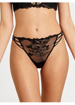 Hunkemöller Stringi Avela 302373 Czarny - id: 0000305671608 - marki Hunkemöller - 187256701 Hunkemöller Stringi Avela 302373 Czarny ze sklepu MODIVO w kategorii Majtki damskie - zdjęcie 187256701