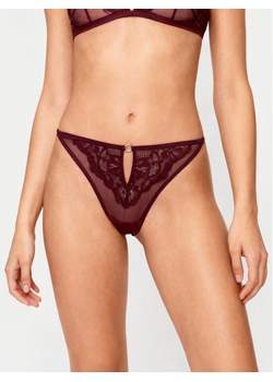 Hunkemöller Stringi 302380 Bordowy - id: 0000305671677 - marki Hunkemöller - 187256703 Hunkemöller Stringi 302380 Bordowy ze sklepu MODIVO w kategorii Majtki damskie - zdjęcie 187256703