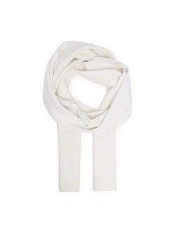 Calvin Klein Szalik Emblem Aop Jcq Fine Rib Scarf LV04D8051G Beżowy - id: 8721187252847 - marki Calvin Klein - 187256733 Calvin Klein Szalik Emblem Aop Jcq Fine Rib Scarf LV04D8051G Beżowy ze sklepu MODIVO w kategorii Szaliki i chusty damskie - zdjęcie 187256733