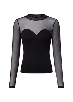 Noisy May Damska koszulka z długim rękawem - NMMaya Kobiety czarny jednolity - id: 798900-0001-09900 - marki Noisy May - 187257480 Noisy May Damska koszulka z długim rękawem - NMMaya Kobiety czarny jednolity ze sklepu vangraaf w kategorii Bluzki damskie - zdjęcie 187257480