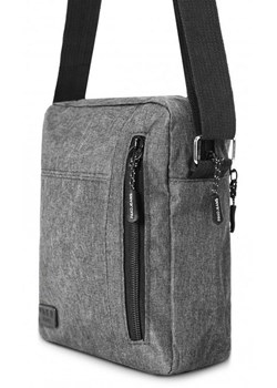 Męska, Materiałowa Torebka, Saszetka, Listonoszka - Pako Jeans - Popiel TBAPJNS72SZARA - id: 24276 - marki Pako Jeans - 187257522 Męska, Materiałowa Torebka, Saszetka, Listonoszka - Pako Jeans - Popiel TBAPJNS72SZARA ze sklepu JegoSzafa.pl w kategorii Torby męskie - zdjęcie 187257522