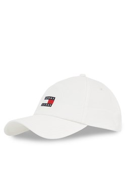 Czapka z daszkiem Tommy Jeans Tjw Heritage Core 5 Panel Cap AW0AW16991 Biały ze sklepu eobuwie.pl w kategorii Czapki z daszkiem damskie - zdjęcie 187259323