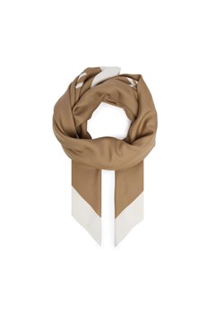 Chusta Calvin Klein K60K612882 Beżowy - id: 8721107065144 - marki Calvin Klein - 187259330 Chusta Calvin Klein K60K612882 Beżowy ze sklepu eobuwie.pl w kategorii Szaliki i chusty damskie - zdjęcie 187259330