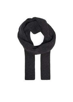 Szalik Calvin Klein Ck Metal Wool Rib Scarf LV04D8056G Szary - id: 8721187253806 - marki Calvin Klein - 187259364 Szalik Calvin Klein Ck Metal Wool Rib Scarf LV04D8056G Szary ze sklepu eobuwie.pl w kategorii Szaliki i chusty damskie - zdjęcie 187259364