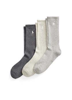 Skarpety długie Polo Ralph Lauren 449875584002 Szary ze sklepu eobuwie.pl w kategorii Skarpetki męskie - zdjęcie 187259390
