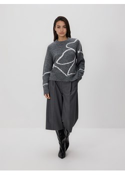 Reserved - Sweter ze wzorem - wielobarwny ze sklepu Reserved w kategorii Swetry damskie - zdjęcie 187260241