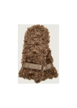 BOSS BLACK Skórzane rękawiczki Yosie-F-SH | z dodatkiem wełny | shearling - id: BB255W000018247 - marki BOSS HUGO BOSS - 187260753 BOSS BLACK Skórzane rękawiczki Yosie-F-SH | z dodatkiem wełny | shearling ze sklepu Gomez Fashion Store w kategorii Rękawiczki damskie - zdjęcie 187260753