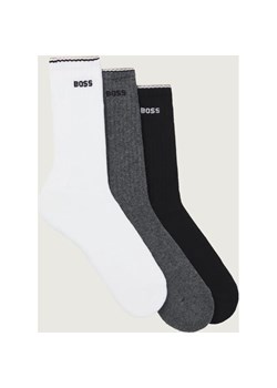 BOSS BLACK Skarpety 3-pack 3P QS Rib Stripe CC ze sklepu Gomez Fashion Store w kategorii Skarpetki męskie - zdjęcie 187260844