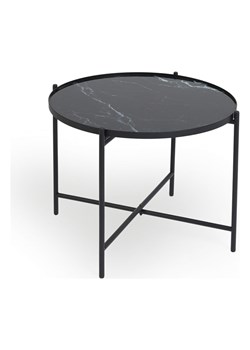 Lifa Living Stolik &quot;Xavier&quot; w kolorze czarnym - wys. 40 x Ø 48 cm ze sklepu Limango Polska w kategorii Stoliki kawowe - zdjęcie 187261841