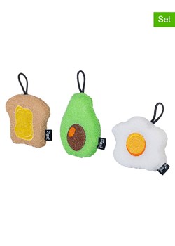 Vigar Gąbki (3 szt.) &quot;Breakfast&quot; ze wzorem - 9,5 x 11,5 cm ze sklepu Limango Polska w kategorii Akcesoria kuchenne - zdjęcie 187262000