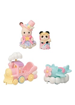 Sylvanian Families Akcesoria dla lalek "Amusement park - Train ride" - 3+ - id: 17830350 - marki Sylvanian Families - 187262474 Sylvanian Families Akcesoria dla lalek "Amusement park - Train ride" - 3+ ze sklepu Limango Polska w kategorii Zabawki - zdjęcie 187262474