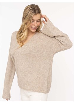 Zwillingsherz Sweter w kolorze beżowym ze sklepu Limango Polska w kategorii Swetry damskie - zdjęcie 187262550