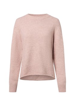 Marie Lund Damski sweter z dzianiny z zawartością wełny i alpaki Kobiety brudny róż marmurkowy ze sklepu vangraaf w kategorii Swetry damskie - zdjęcie 187263124
