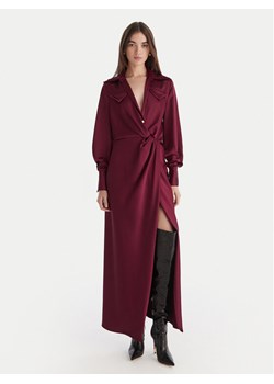Babylon Sukienka wieczorowa ED0764 Bordowy Regular Fit ze sklepu MODIVO w kategorii Sukienki - zdjęcie 187264001