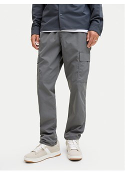 Jack & Jones Spodnie materiałowe Kane 12278911 Szary Relaxed Fit - id: 0000305487841 - marki Jack & Jones - 187264044 Jack & Jones Spodnie materiałowe Kane 12278911 Szary Relaxed Fit ze sklepu MODIVO w kategorii Spodnie męskie - zdjęcie 187264044