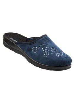 Wygodne kapcie damskie INBLU CA-5B, granatowe ze sklepu ulubioneobuwie w kategorii Kapcie damskie - zdjęcie 187264872