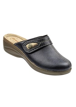 Wygodne klapki damskie INBLU LY-80, granatowe ze sklepu ulubioneobuwie w kategorii Klapki damskie - zdjęcie 187264880