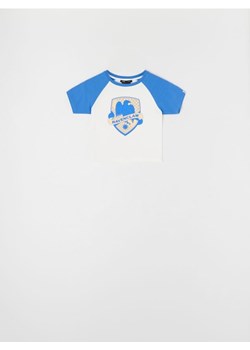 Sinsay - Bawełniana koszulka z nadrukiem Harry Potter - niebieski - id: 2773B-55X - marki Sinsay - 187266292 Sinsay - Bawełniana koszulka z nadrukiem Harry Potter - niebieski ze sklepu Sinsay w kategorii Bluzki damskie - zdjęcie 187266292