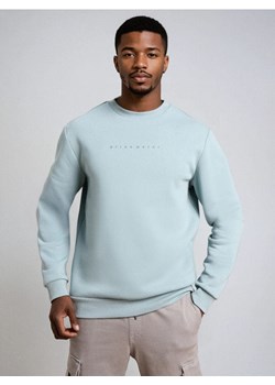 Sinsay - Bluza crewneck z napisem - zielony - id: 5035O-65X - marki Sinsay - 187266344 Sinsay - Bluza crewneck z napisem - zielony ze sklepu Sinsay w kategorii Bluzy męskie - zdjęcie 187266344
