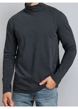 Sinsay - Bawełniany golf basic - niebieski - id: 655EY-95X - marki Sinsay - 187266400 Sinsay - Bawełniany golf basic - niebieski ze sklepu Sinsay w kategorii Swetry męskie - zdjęcie 187266400