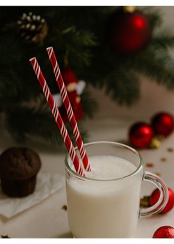 Sinsay - Słomki ze świątecznym motywem 100 pack - czerwony - id: 670GG-33X - marki Sinsay - 187266421 Sinsay - Słomki ze świątecznym motywem 100 pack - czerwony ze sklepu Sinsay w kategorii Dom - zdjęcie 187266421