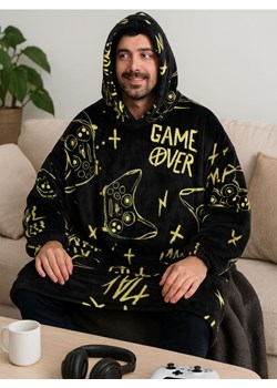 Sinsay - Bluza snuddie - zielony - id: 830HO-72X - marki Sinsay - 187266500 Sinsay - Bluza snuddie - zielony ze sklepu Sinsay w kategorii Bluzy męskie - zdjęcie 187266500