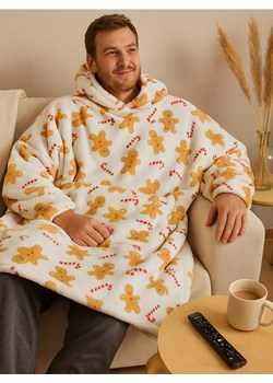 Sinsay - Bluza snuddie - brązowy - id: 830HO-82X - marki Sinsay - 187266501 Sinsay - Bluza snuddie - brązowy ze sklepu Sinsay w kategorii Bluzy męskie - zdjęcie 187266501