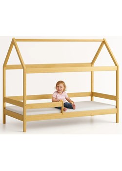 Drewniane łóżko skandynawskie, sosna M3-K92 ze sklepu Edinos.pl w kategorii Łóżka dziecięce - zdjęcie 187266601