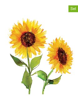 ppd Serwetki (40 szt.) "Two sunflowers" w kolorze biało-żółto-zielonym - id: 16124994 - marki Ppd - 187267831 ppd Serwetki (40 szt.) "Two sunflowers" w kolorze biało-żółto-zielonym ze sklepu Limango Polska w kategorii Akcesoria kuchenne - zdjęcie 187267831