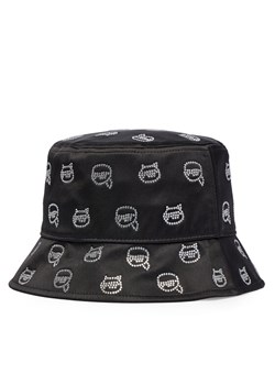 Kapelusz KARL LAGERFELD 246W3403 Czarny - id: 8721066052407 - marki Karl Lagerfeld - 187268314 Kapelusz KARL LAGERFELD 246W3403 Czarny ze sklepu eobuwie.pl w kategorii Kapelusze damskie - zdjęcie 187268314
