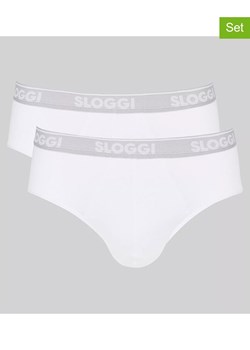 Sloggi Slipy (2 pary) w kolorze białym - id: 15587820 - marki Sloggi - 187269134 Sloggi Slipy (2 pary) w kolorze białym ze sklepu Limango Polska w kategorii Majtki męskie - zdjęcie 187269134