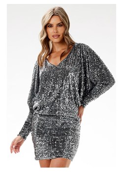 Awama Sukienka w kolorze szarym - id: 16406062 - marki AWAMA - 187269162 Awama Sukienka w kolorze szarym ze sklepu Limango Polska w kategorii Sukienki - zdjęcie 187269162